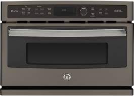 The scrolling electronic display with clock gives you the ability to see oven status at any time. Ge Psb9100efes 27 Inch Single Electric Speed Oven With 1 7 Cu Ft Capacity Advantium Speedcook Technology 4 Ovens In 1 Speedcook True European Convection Warming Proofing Sensor Microwave Over 175 Preprogrammed Recipes
