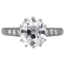 When and by whom were type iia diamonds discovered? Golconda Type Iia Diamond Ring English Circa 1910 For Sale At 1stdibs