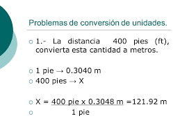 Conversion De Unidades Ppt Descargar
