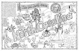 Flags linked through this page have been drawn in outline form, suitable for printing to be coloured in by hand. North Carolina Symbols Facts Funsheet Pack Of 30