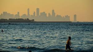 Panoramic view of grant park & michigan ave c1910. The Right To The Shoreline Race Exclusion And Public Beaches In Metropolitan Chicago Chicago Council On Global Affairs