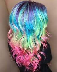 29 Photos Of Rainbow Hair Ideas To Consider For 2021 Hair Styles Rainbow Hair Color Hidden Rainbow Hair