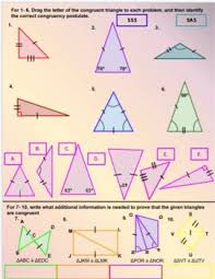 Triangle congruence worksheet answer key. Triangle Congruence Worksheet Teachers Pay Teachers