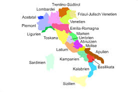Die unterteilung italiens in 20. Italien Reisefuhrer Regionen Und Reiseziele