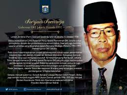 General (hon.) (ret.) soerjadi soedirdja (born 11 october 1939 ()) coordinating minister for political, social and security affairs: Pemprov Dki Jakarta Vaksindulu On Twitter Soerjadi Soedirdja Gubernur Dki Jakarta Ketujuh Apa Saja Gagasannya Yang Mempengaruhi Jakarta Hingga Kini