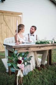 Rustic Romance At The Beautiful Orange Blossom Barn Orange Blossom Bride Sweetheart Table Wedding Bride Groom Table Rustic Sweetheart Table