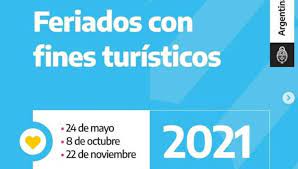 Este sitio brinda información sobre los feriados nacionales en argentina, la información aca presentada es tomada de fuentes validas y puede. Feriados 2021 Dias De Descanso En Argentina Diario Democracia