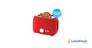 Cookworks 800w 2 Slice Toaster Red From Argos Ebay 11 99 Argos Toaster Red