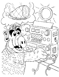 Make your world more colorful with printable coloring pages from crayola. Coloring Page Alf Coloring Pages 5 Vintage Coloring Books Detailed Coloring Pages Unicorn Coloring Pages
