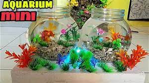 Harusnya menggunakan lampu bohlam yang ukuran 3x lipat dari lampu ini. Aquarium Unik Dari Barang Bekas 18 Cara Membuat Kerajinan Lampu Hias Dari Barang Bekas 6 Aquarium Mini Unik Sebagai Rumah Ikan Hias Kesayanganmu