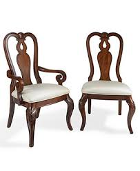 Shop antique and vintage dining room chairs on sale. Furniture Closeout Bordeaux Dining Chair Queen Anne Side Chair Created For Macy S Reviews Furniture Macy S Dining Chairs Queen Anne Furniture Chair