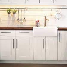 Use the stud finder to locate and mark the studs along this line around the room. Fill Sizable Gaps To Level Base Cabinets On An Uneven Floor Or Straighten Upper Cabinets Against Walls That A Paint Stirrers Kitchen Design Brick Wall Kitchen