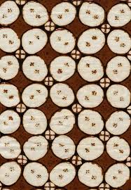 Gambar Motif Kawung Bribil Batik Yogyakarta Indonesia