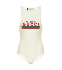 Gucci Logo Swimsuit From Mytheresa Us Shefinds Shop the gucci official website. shefinds