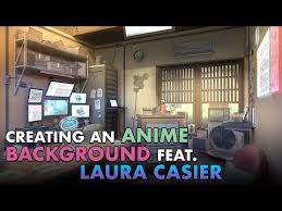 Creating An Anime Background With Blender Procreate Youtube In 2020 Anime Background Anime Blender
