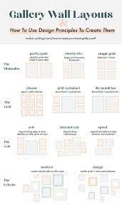 This photo gallery wall is the most modern and unique gallery wall out there! Pin On Home