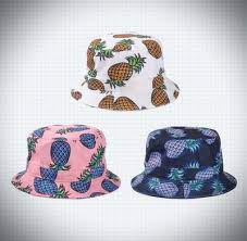 Pineapple Bucket Hat From Ice Cream Cake Chapeu Roupas