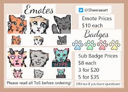 Whatever by lively lapwing on apr 30 2021 comment. Create Cat Twitch Emotes And Sub Badges For You By Dawndubay Fiverr