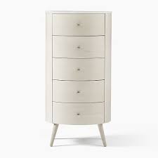 Dressers & chests of drawers > lowboys. Penelope Narrow 5 Drawer Dresser