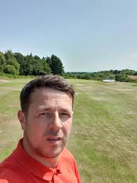 17th Green at Paisley GC with Ben Lomond towering in the background. My  first time playing this course today and really enjoyed it, the layout is  brilliant and the greens were as