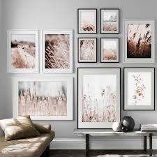 Autumn Plant Wheat Dandelion Reed Flower Wall Art Canvas Painting Nordic Posters And Prints Wall Pictures For Living Room Decor In 2020 Landscape Wall Art Leaf Wall Art Wall Art Canvas Painting