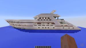 Ultra modern minecraft small modern house. Yacht Ultra Modern Fur Minecraft