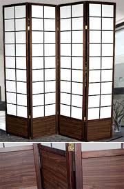 Position your bottom row of screen clips in the center of each fold. Shoji Screens Folding Screen Dividers