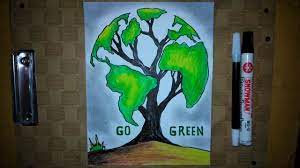 Poster go green dan lingkungan adalah poster yang isinya merupakan perpaduan antara kata kata dan gambar yang bertemakan lingkungan yang bertujuan untuk memberikan informasi menghimbau dan mengajak masyarakat umum untuk mencintai menjaga dan melestarikan lingkungannya. Cara Membuat Poster Go Green Penggambar