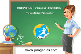Di sekolah bisa merasa senang karena punya banyak …. Download Soal Uas Pas Tema 5 Kelas 4 Sd Semester 1 K13 Revisi 2018 Juragan Les