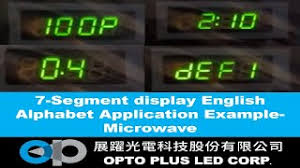 The 7 segment display is an arrangement of 7 leds and a separate led for the decimal place. How To Representing Numbers And Letters In 7 Segment And 16 Segment Led Display Opto Plus Led