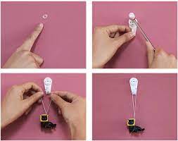 Ever wondered how to hang pictures on your walls without damaging them? Amazon Com Non Trace Wall Picture Hook Dedoot Pack Of 24 Non Trace Wall Hooks Plastic Invisible Traceless Hardwall Hanging Hook For Picture Photo Frame Hangers White Office Products