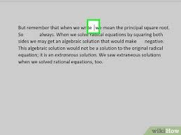 Square root or principal square root symbol √ does not have 2 on the root. 4 Ways To Type Square Root On Pc Or Mac Wikihow