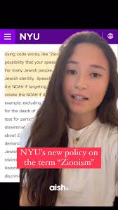 Here are the examples of what NYU’s updated Code of Conduct finds  problematic: excluding Zionists from an open event, calling for the death  of Zionists, applying a “no Zionist” litmus test for ...