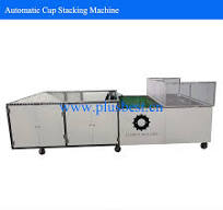 Plastic Stacking Machine Disposable Glass Cup Stacker