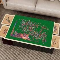 Adjustable jigsaw puzzle tray, solid wood, hand crafted great gift for the puzzle lover! 3veocn R0sbc1m