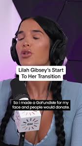 @lilah shares to story of her transition journey #transitioning #transwoman  #lilahgibney #morganbcohen #podcastclips