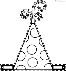 School's out for summer, so keep kids of all ages busy with summer coloring sheets. Birthday Hat From Blues Clues Coloring Page Coloringall