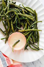 Perfect Roasted Green Beans Recipe In 2021 Green Beans Roasted Green Beans Green Bean Recipes