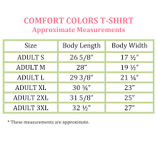 Full Monogram Comfort Colors T Shirt Neon Pink