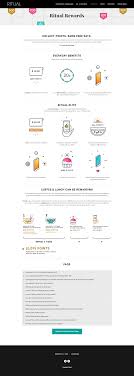 The Custom Icons And Colour Palette Of The Ritual Rewards Explainer Makes It Stand Out And Dra Customer Loyalty Program Loyalty Program Loyalty Rewards Program