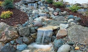 As the filtered water passes through the beneficial bacteria, they eat up harmful. How To Build A Pondless Waterfall Pondless Water Feature
