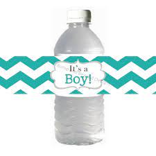 Make your own baby shower water bottle label is cheap and simple. Baby Shower Water Bottle Labels Its A Bumpandbeyonddesigns