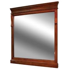 26 vanity mirrors bathroom mirrors the home depot enjoy 10 off sign up for style decor emails and save on your next order. Home Decorators Collection 30 In W X 32 In H Framed Rectangular Bathroom Vanity Mirror In Warm Cinnamon Nacm3032 The Home Depot