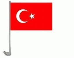 Aan de linkerzijde van de vlag is een smalle witte verticale band. Koop Hier Uw Turkije Vlag Autovlag Set 24 Stuks Bij Wereldvlaggen Nl