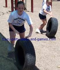 Learn how to transform a simple relay race into a fun, silly or challenging party game for kids of all ages, including adults. Relays And Races