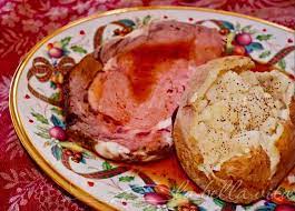 These sections have different names depending on where they are cut from. A Perfect Prime Rib With Au Jus Recipe From La Bella Vita Cucina