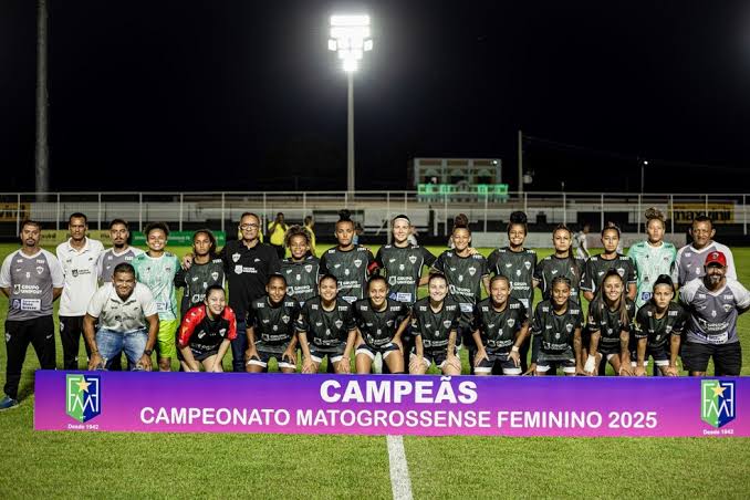 A&ccedil;&atilde;o conquista t&iacute;tulo in&eacute;dito do Campeonato Mato-grossense Feminino 2025 | Ge