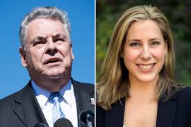 Liuba Grechen Shirley is giving Peter King the toughest race of his career