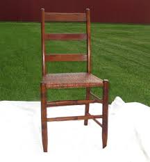 Find great deals on ebay for wooden chairs used. Vintage Wood Chair Ladder Back Wicker Seat 1800s Antique Hand Carved Oak 34 5 Wood Chair Chair Ladder Back Chairs