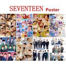 Shopee philippines x seventeen 1:1 video call event] < timeline > 1. Kpop Seventeen Photo Poster Home Decor Embossing Poster Shopee Malaysia